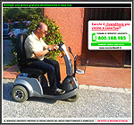 scooter per disabili grigio